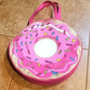 Betsey Johnson Pink Donut Cooler Bag